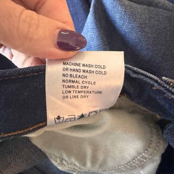 Driftwood - Amelia Studded Raw Hem Cropped Jeans Sz 29 - Picture 10 of 11